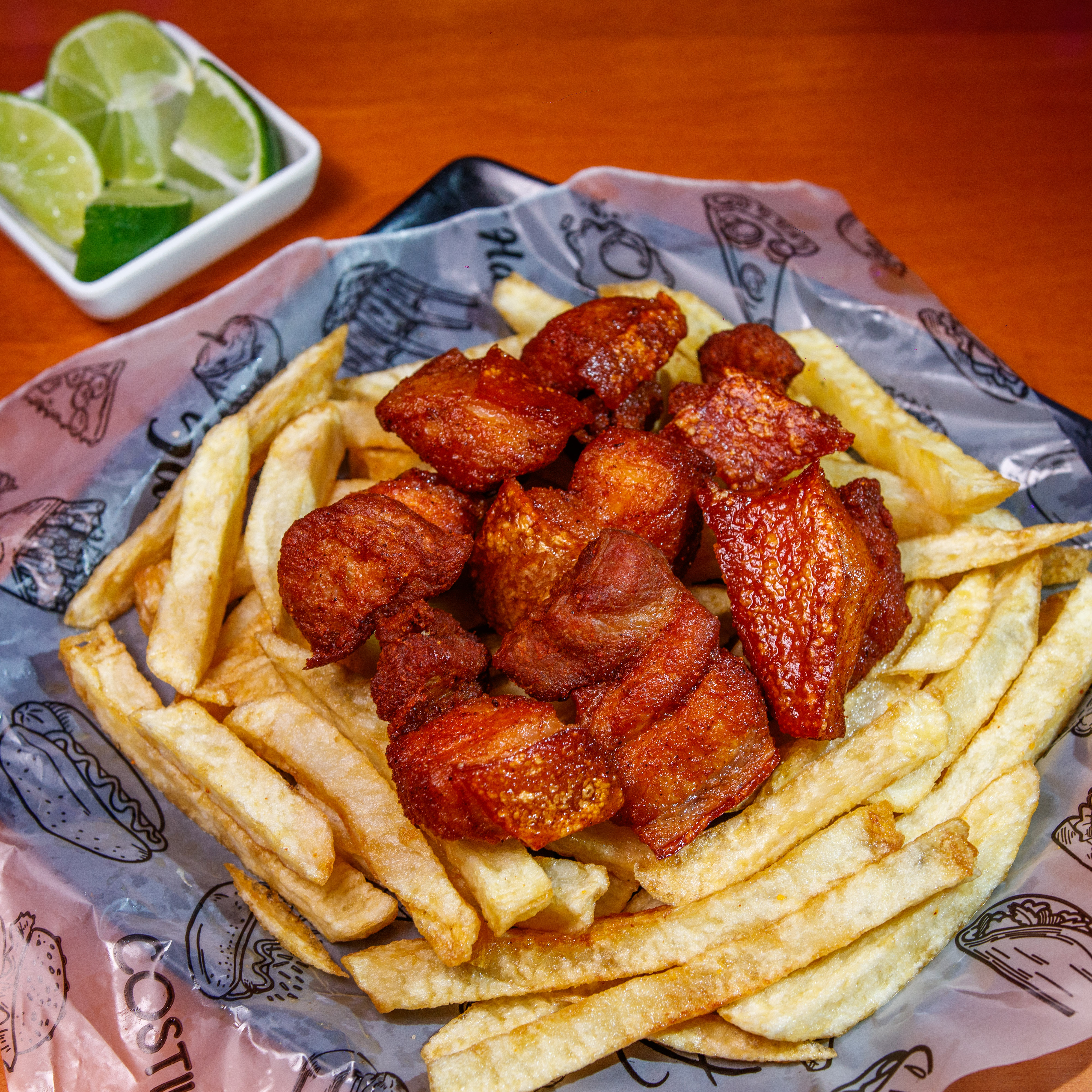Chicharrones pequeños de Papichulo