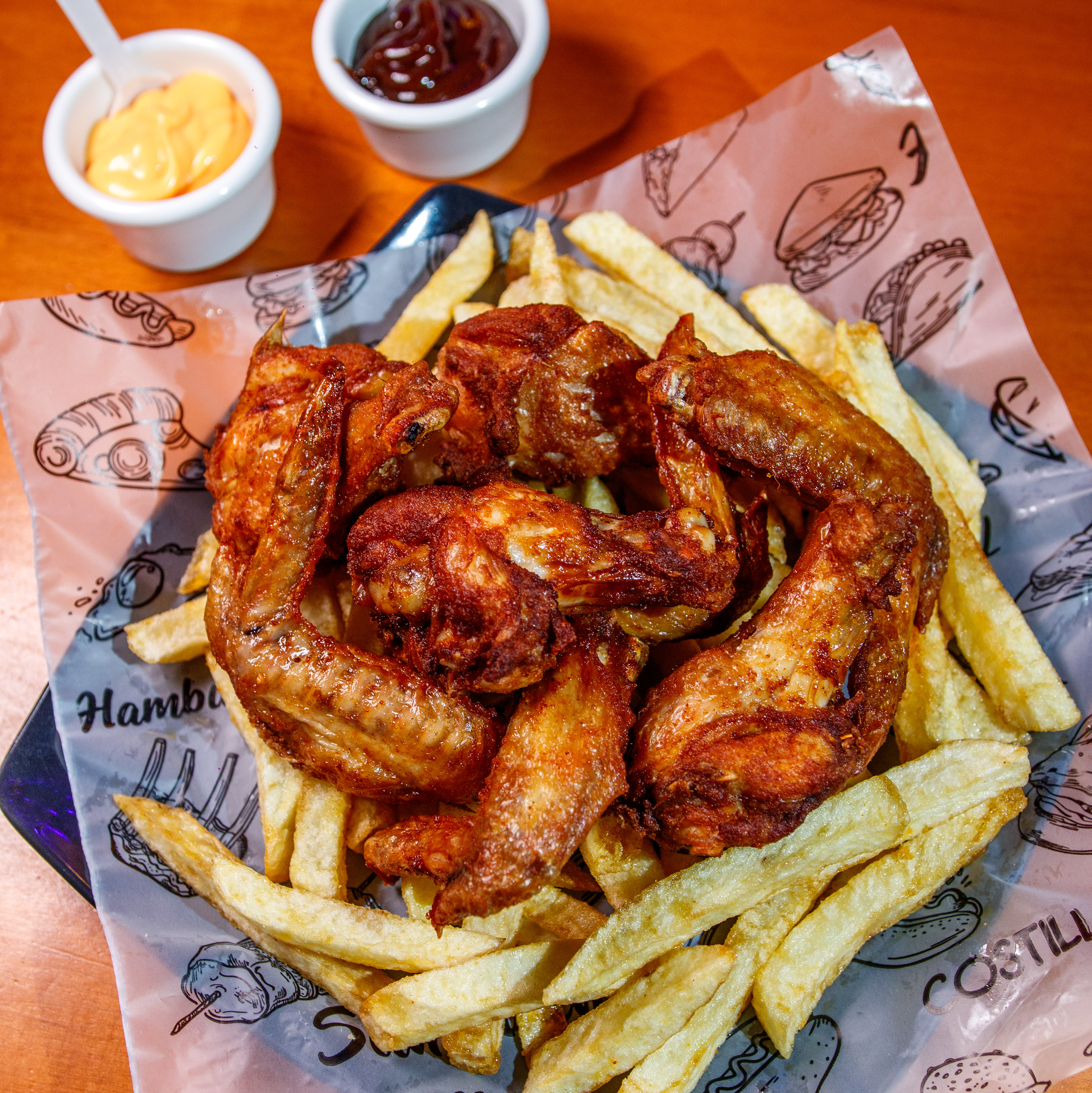 Alitas pequeñas de Papichulo