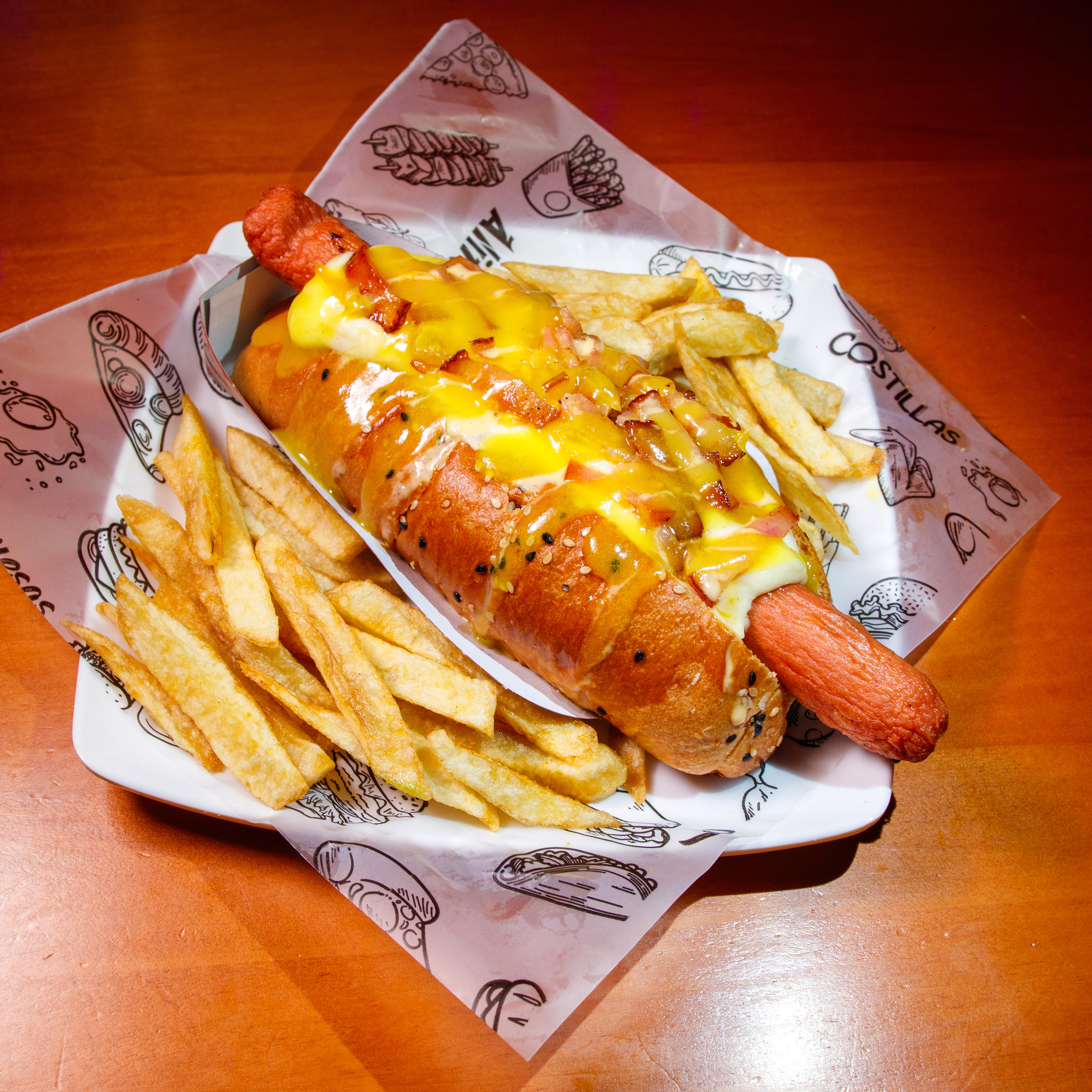 Perro caliente de Papichulo