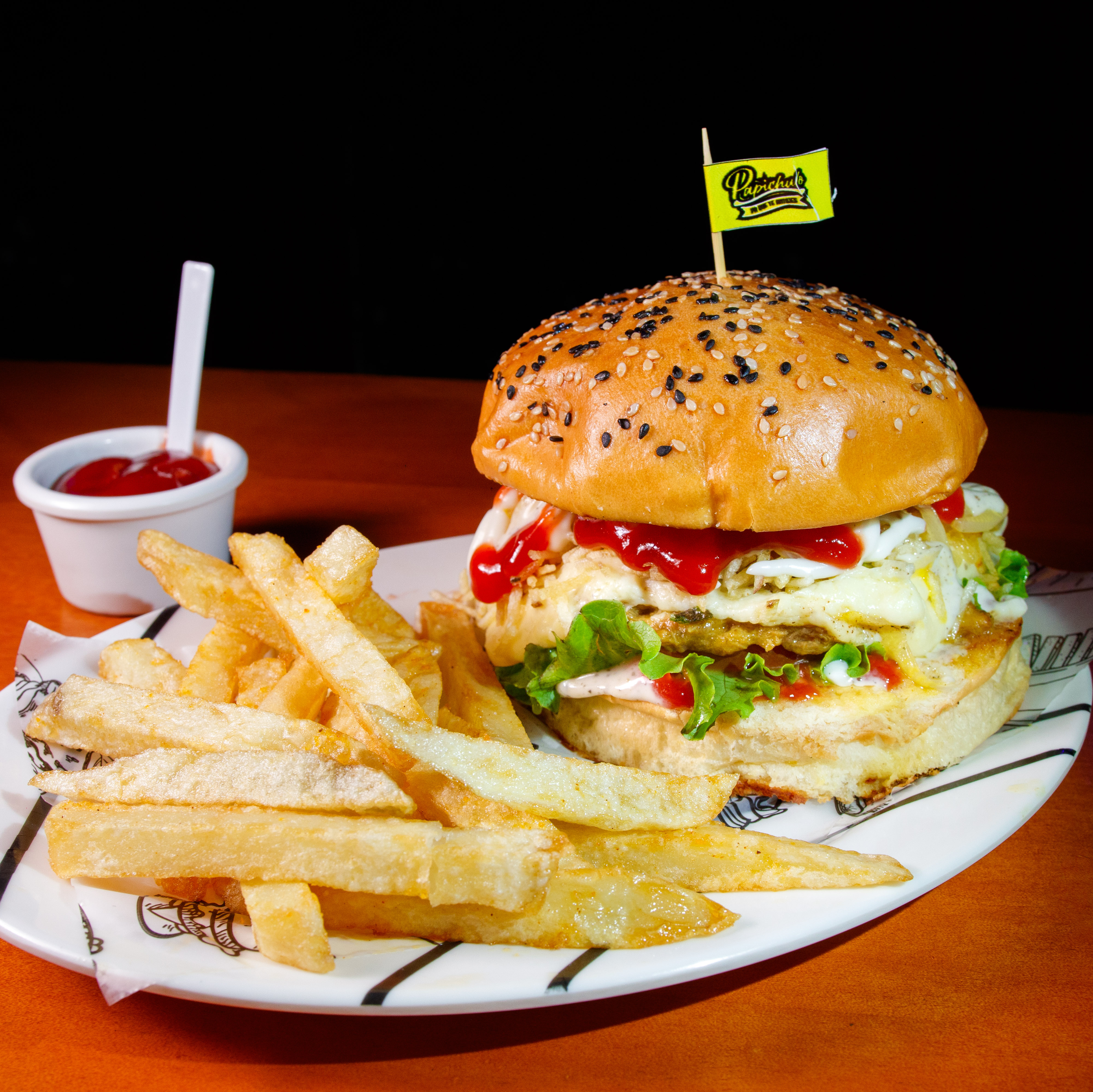 Burguer de Pollo de Papichulo